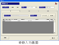 書店POSシステム/移動入力画面